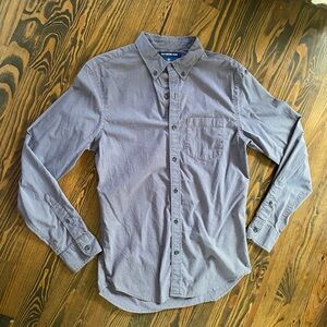 Men’s Old Navy Blue long sleeve checkered button down